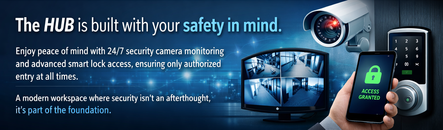 The HUB Business Centre Pembroke safety and security